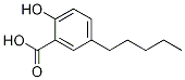 2-Hydroxy-5-pentylbenzoic acid Structure,28488-46-2Structure