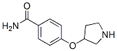 4-(Pyrrolidin-3-yloxy)benzamide Structure,28490-66-6Structure