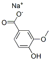 4-Hydroxy-3-methoxybenzoic acid sodium salt Structure,28508-48-7Structure