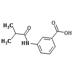 3-(Isobutyrylamino)benzoic acid Structure,28533-44-0Structure