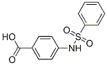 4-Benzenesulfonylaminobenzoic acid Structure,28547-16-2Structure