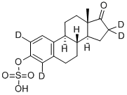 Estrone-2,4,16,16-d4 3-sulfate sodium salt Structure,285979-80-8Structure