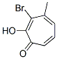 2,4,6-Cycloheptatrien-1-one, 3-bromo-2-hydroxy-4-methyl-(9ci) Structure,285992-20-3Structure