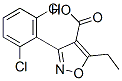 3-(2,6-Dichlorophenyl)-5-ethylisoxazole-4-carboxylic acid Structure,286435-86-7Structure