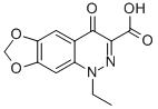 1-Ethyl-1,4-Dihydro-4-Oxo-[1,3]Dioxolo[4,5-G]Cinnoline-3-Carboxylicacid Structure,28657-80-9Structure