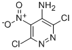 3,6-Dichloro-5-nitropyridazin-4-amine Structure,28682-68-0Structure