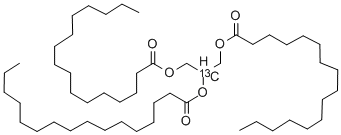 Glyceryl-2-13C tripalmitate Structure,287111-33-5Structure