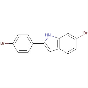 6-Bromo-2-(4-bromophenyl)-indole Structure,28718-96-9Structure