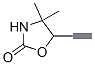 2-Oxazolidinone,5-ethynyl-4,4-dimethyl- (9ci) Structure,287193-04-8Structure