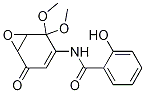 N-(2,2-dimethoxy-5-oxo-7-oxabicyclo[4.1.0]hept-3-en-3-yl)-2-hydroxybenzamide Structure,287194-32-5Structure