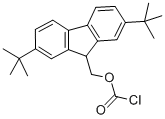 2,7-Di-tert-butyl-9-fluorenylmethyl chloroformate Structure,287381-46-8Structure