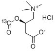 Acetyl-1-13C-L-carnitine hydrochloride Structure,287389-45-1Structure