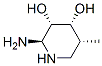 3,4-Piperidinediol ,2-amino-5-methyl-,(2r,3s,4r,5r)-(9ci) Structure,287412-07-1Structure