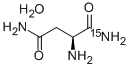 L-Asparagine-amide-15N monohydrate Structure,287484-30-4Structure