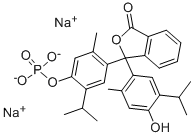 Thymolphthalein monophosphoric acid, disodium salt Structure,28749-63-5Structure