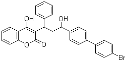 Bromadiolone Structure,28772-56-7Structure