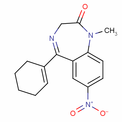 Menitrazepam Structure,28781-64-8Structure