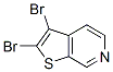 Thieno[2,3-c]pyridine, 2,3-dibromo- (8ci) Structure,28783-19-9Structure