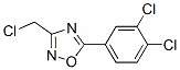 3-(Chloromethyl)-5-(3,4-dichlorophenyl)-1,2,4-oxadiazole Structure,287917-57-1Structure