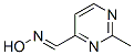 4-Pyrimidinecarboxaldehyde, 2-methyl-, oxime (8ci,9ci) Structure,28840-37-1Structure