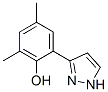 3-(3,5-Dimethyl-2-hydroxyphenyl)pyrazole Structure,288401-54-7Structure