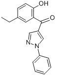 (5-Ethyl-2-hydroxyphenyl)(1-phenyl-1h-pyrazol-4-yl)methanone Structure,288401-56-9Structure