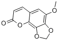 7,8-Methylenedioxy-6-methoxycoumarin Structure,28843-40-5Structure