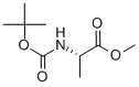 Boc-ala-ome Structure,28875-17-4Structure