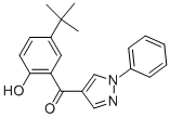 (5-Tert-butyl-2-hydroxyphenyl)(1-phenyl-1h-pyrazol-4-yl)methanone Structure,288844-46-2Structure