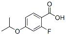 2-Fluoro-4-iso-propyloxybenzoic acid Structure,289039-81-2Structure