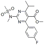 Methyl 4-(4-fluorophenyl)-6-isopropyl-2-[(N-methyl-N-methylsulfonyl)amino]pyrimidine-5-carboxylate Structure,289042-11-1Structure