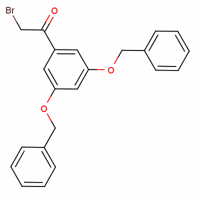 1-[3,5-Bis(phenylmethoxy)phenyl]-2-bromoethan-1-one Structure,28924-18-7Structure