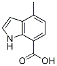 4-Methyl-1h-indole-7-carboxylicacid Structure,289483-83-6Structure