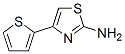 4-Thiophen-2-yl-thiazol-2-ylamine Structure,28989-50-6Structure