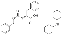 Z-mephe-oh·dcha Structure,2899-08-3Structure