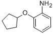 2-Cyclopentyloxy-phenylamine Structure,29026-75-3Structure