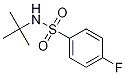 N-tert-butyl 4-fluorobenzenesulfonamide Structure,29083-05-4Structure