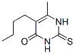 5-Butyl-2-mercapto-6-methylpyrimidin-4-ol Structure,29113-41-5Structure