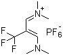 2-(Trifluoromethyl)-1,3-bis(dimethylamino)trimethinium hexafluorophosphate Structure,291756-82-6Structure