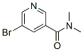 3-Pyridinecarboxamide, 5-bromo-N,N-dimethyl- Structure,292170-96-8Structure