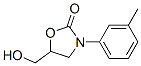 2-Oxazolidinone, 5-(hydroxymethyl)-3-(3-methylphenyl)- Structure,29218-27-7Structure