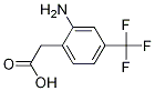 2-(2-Amino-4-(trifluoromethyl)phenyl)aceticacid Structure,292621-43-3Structure