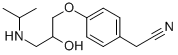 2-[4-[(2Rs)-2-hydroxy-3[(1-methylethyl)amino]propoxy]phenyl]acetonitrile Structure,29277-73-4Structure