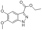 Ethyl5,6-dimethoxy-1h-indazole-3-carboxylate Structure,29281-06-9Structure