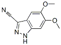 5,6-Dimethoxy-1H-indazole-3-carbonitrile Structure,29281-09-2Structure