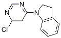 4-Chloro-6-(indolin-1-yl)pyrimidine Structure,293292-33-8Structure