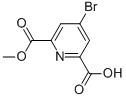 4-Bromo-6-(methoxycarbonyl)picolinic acid Structure,293294-72-1Structure