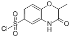 2-Methyl-3-oxo-3,4-dihydro-2h-benzo[1,4]oxazine-6-sulfonyl chloride Structure,293741-60-3Structure