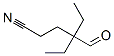 4-Ethyl-4-formylhexanenitrile Structure,2938-69-4Structure