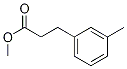 Methyl 3-(3-methyl-phenyl)propionate Structure,29417-96-7Structure